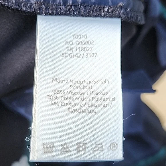 Boden Women's Pants size 14 Black Trousers Soft Stretch - Picture 7 of 8